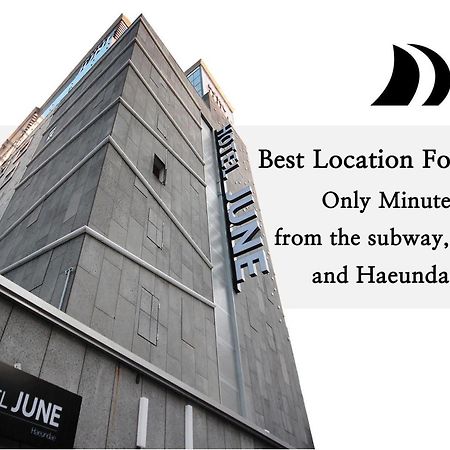 Hotel June Haeundae Busan Eksteriør bilde
