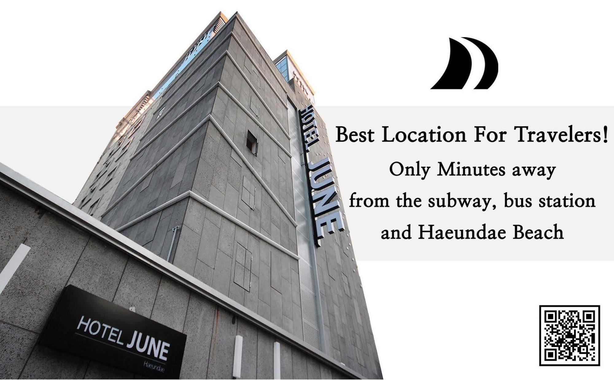 Hotel June Haeundae Busan Eksteriør bilde